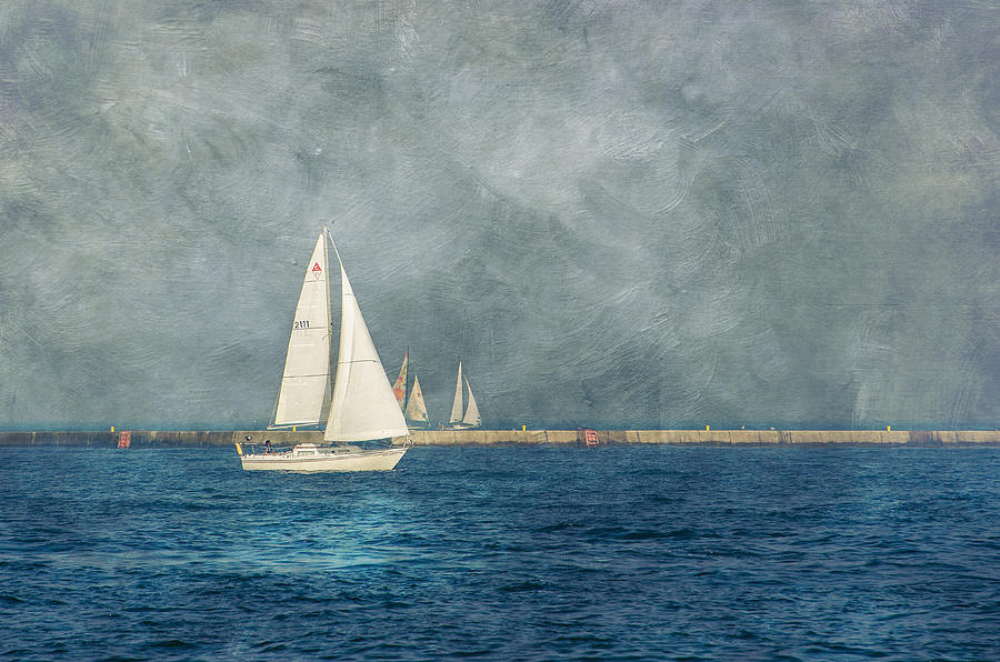 2111 Sailing Photograph by Susan McMenamin