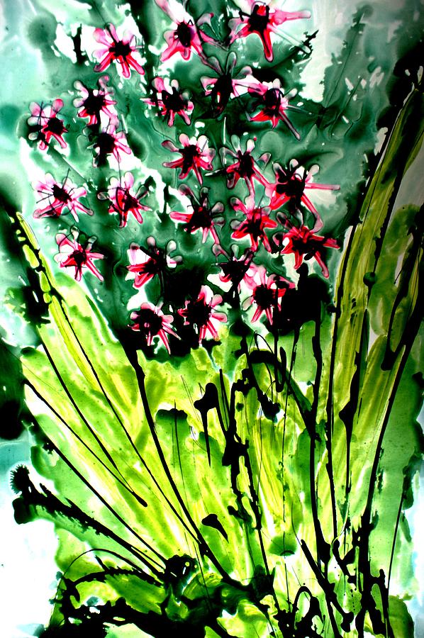 Heavenly Flowers #2173 Painting by Baljit Chadha