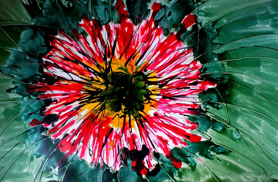 Heavenly Flowers #2191 Painting by Baljit Chadha
