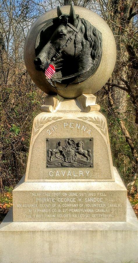 21st Pennsylvania Cavalry Photograph