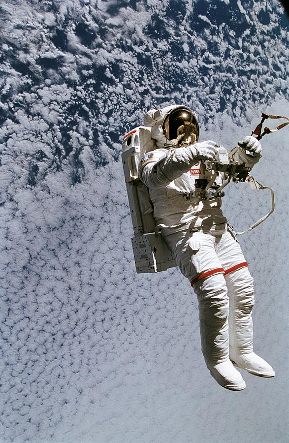 Astronaut at Work 21 Photograph by Steve Kearns