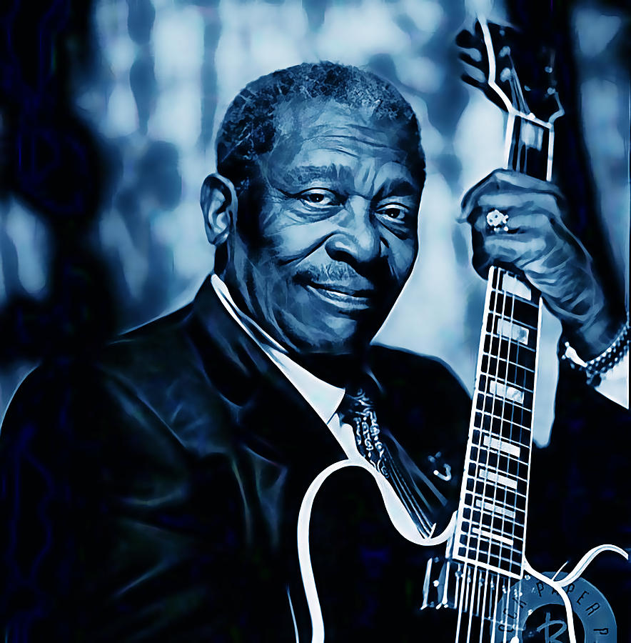 Music Mixed Media - BB King Collection #22 by Marvin Blaine
