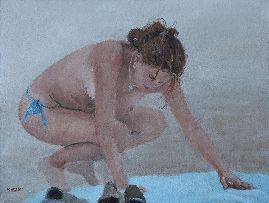 Beach Girl #22 Painting by Masami Iida