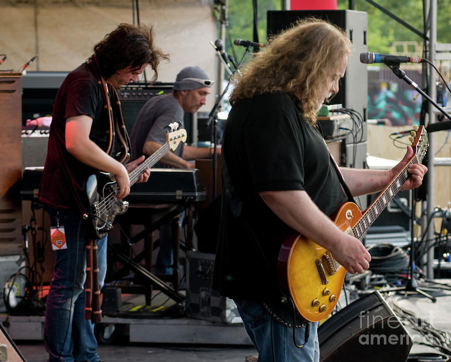 Govt Mule performing at Bonnaroo Music Festival  #23 Photograph by David Oppenheimer
