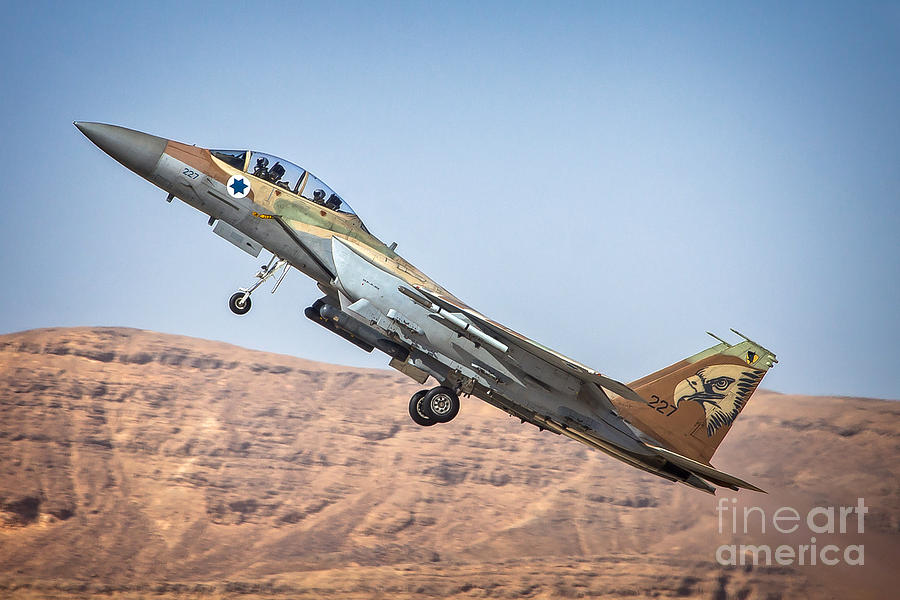 Israel Air Force F-15I Ra'am Photograph By Nir Ben-Yosef - Pixels