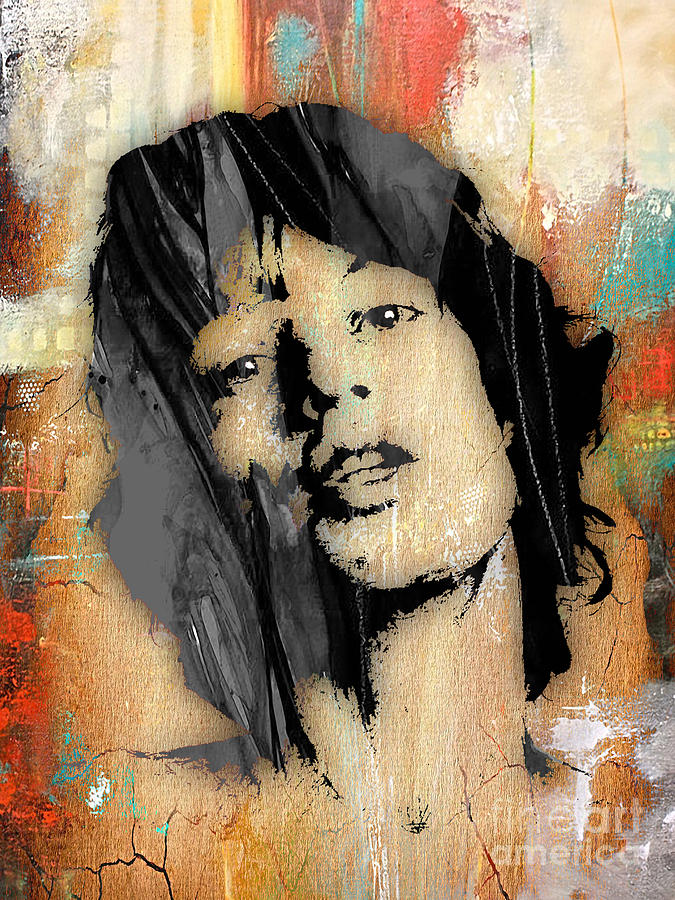 Mick Jagger Collection #22 Mixed Media by Marvin Blaine