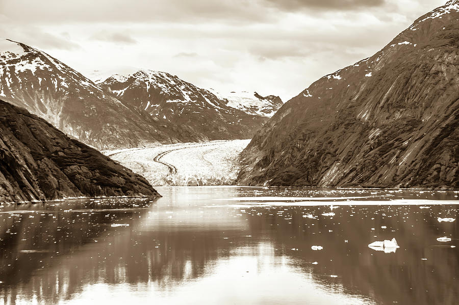 Sawyer Glacier at Tracy Arm Fjord in alaska panhandle #22 Photograph by Alex Grichenko