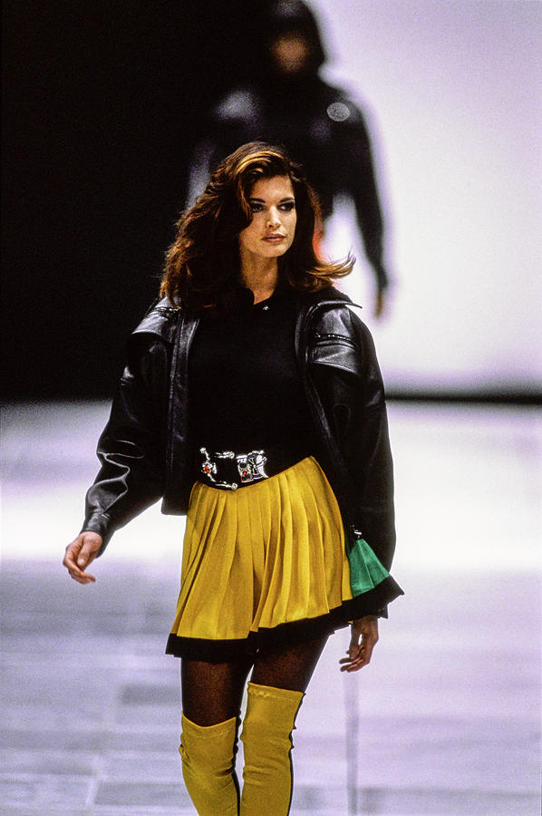 Versace Fall 1991 Rtw Show 22 Photograph by Guy Marineau Versace Fall 1991 Rtw Show 22 Photograph by Guy Marineau
