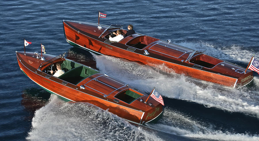 Classic Wooden Runabouts #86 Photograph by Steven Lapkin