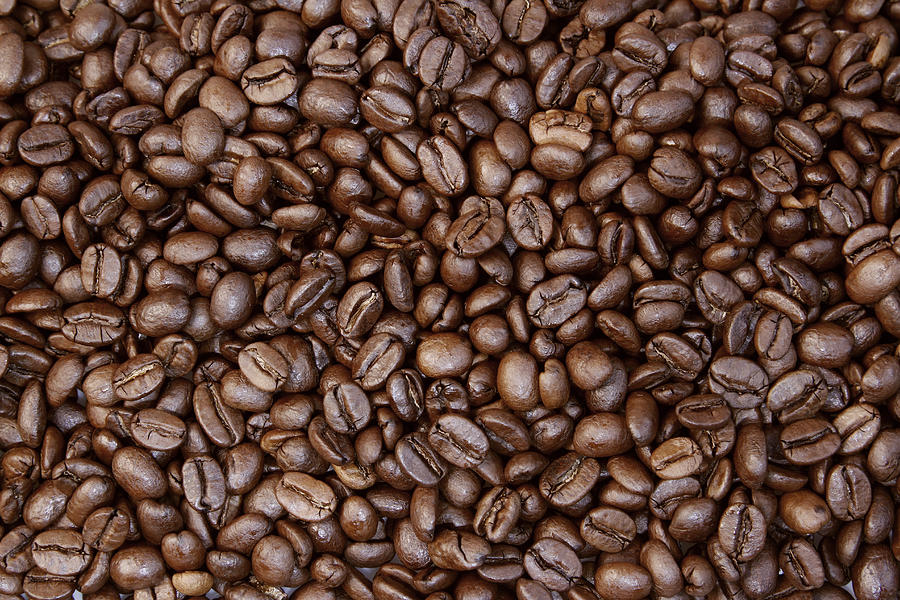 Coffee beans #23 Photograph by Les Cunliffe