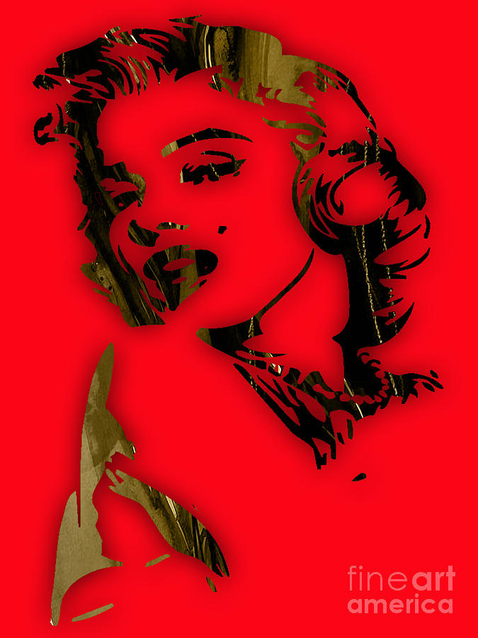 Marilyn Monroe Mixed Media - Marilyn Monroe Collection #23 by Marvin Blaine