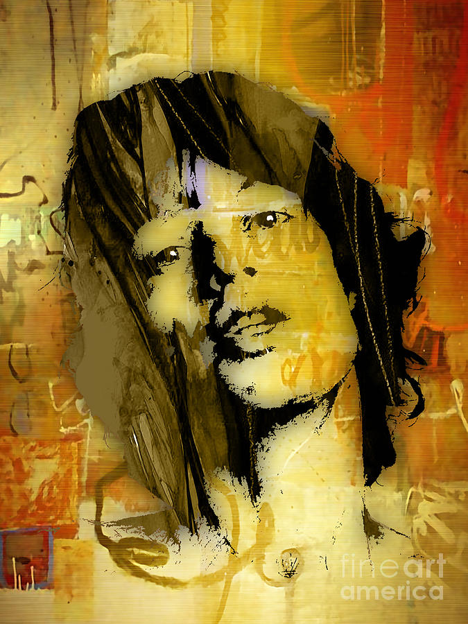 Mick Jagger Collection #14 Mixed Media by Marvin Blaine