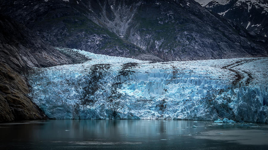 Sawyer Glacier at Tracy Arm Fjord in alaska panhandle #23 Photograph by Alex Grichenko