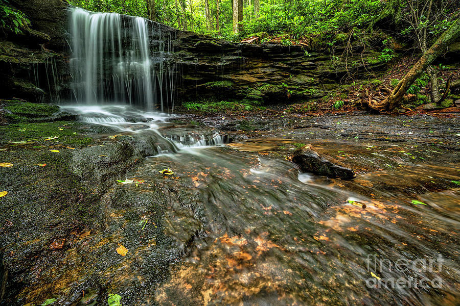 West Virginia Waterfall #23 Photograph by Thomas R Fletcher
