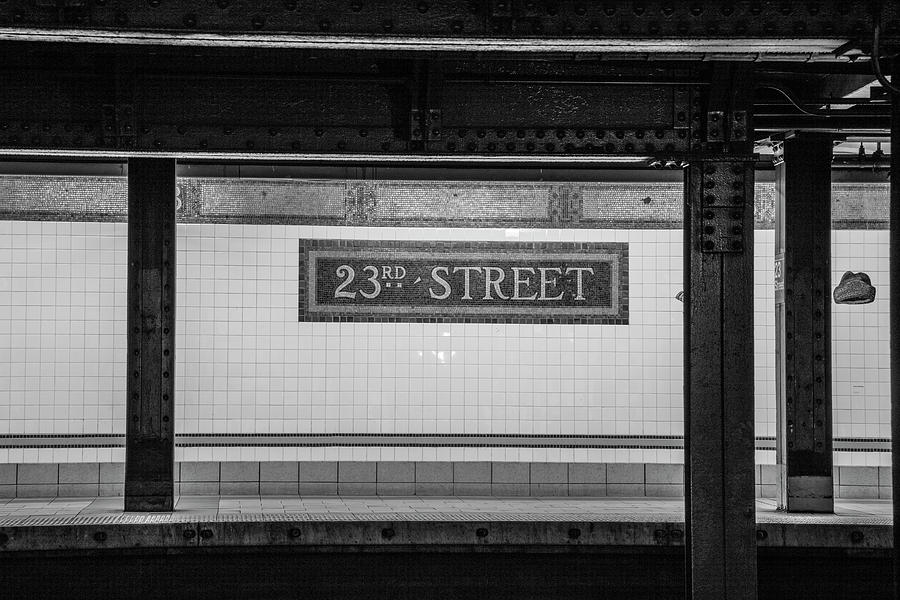 23rd Street Subway NYC Photograph by John McGraw