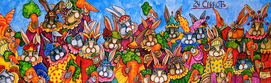 24 Carrots Painting by Sherry Dole