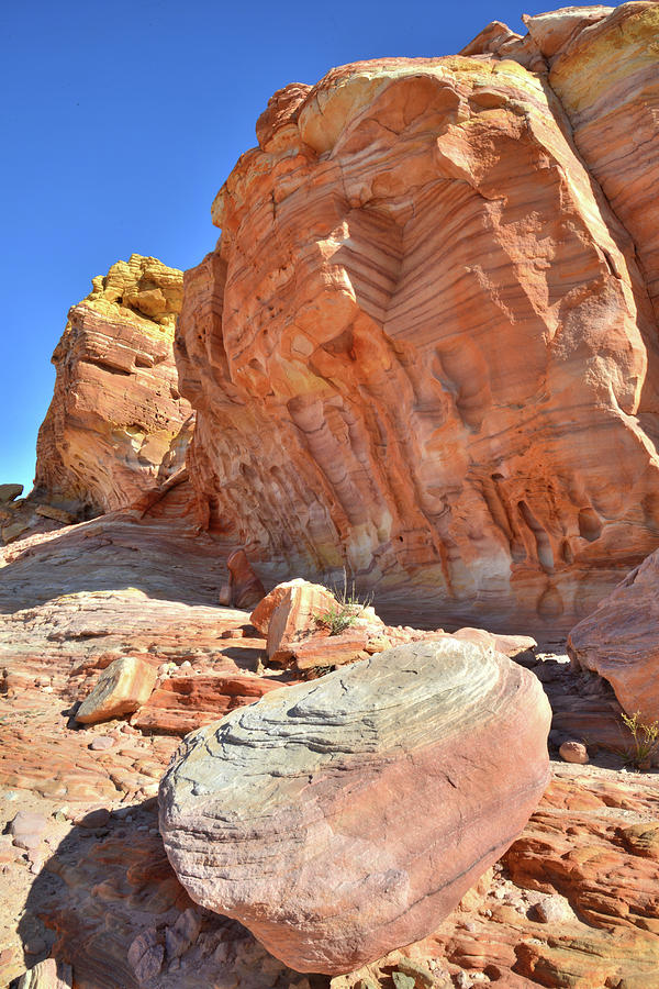 Colorful Sandstone in Valley of Fire #3 Photograph by Ray Mathis