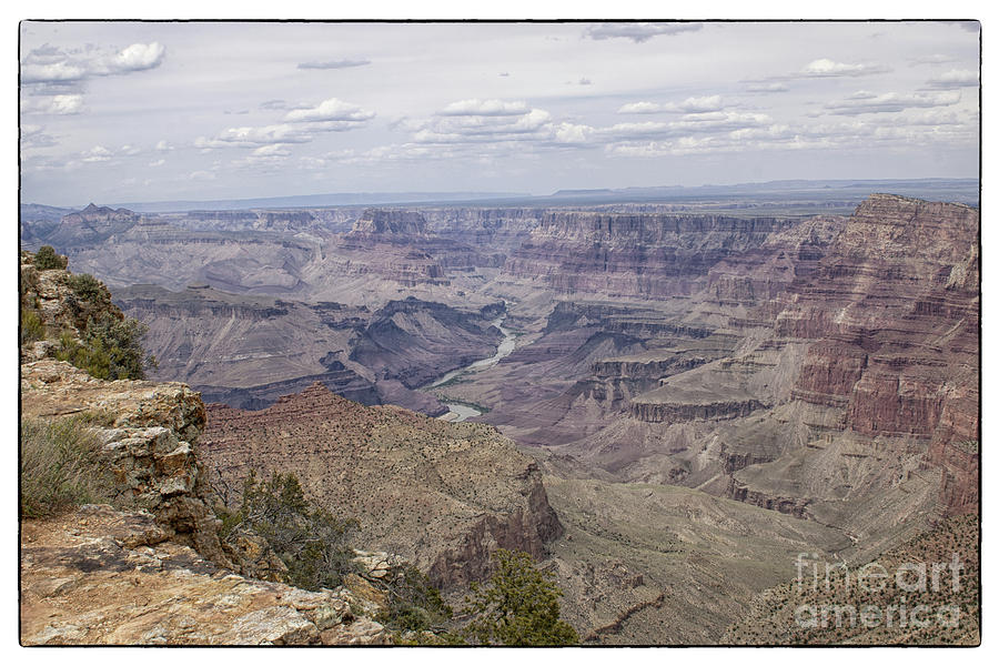 Road Photograph - Grand Canyon by Toula Mavridou-Messer Road Photograph - Grand Canyon by Toula Mavridou-Messer