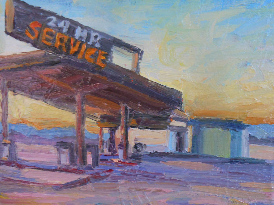 Impressionism Painting - 24 Hour Service by Kathleen Strukoff