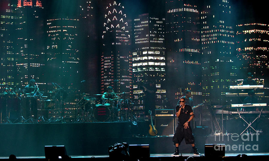 Jay-z Photograph - Jay-Z at Bonnaroo Music Festival  #25 by David Oppenheimer