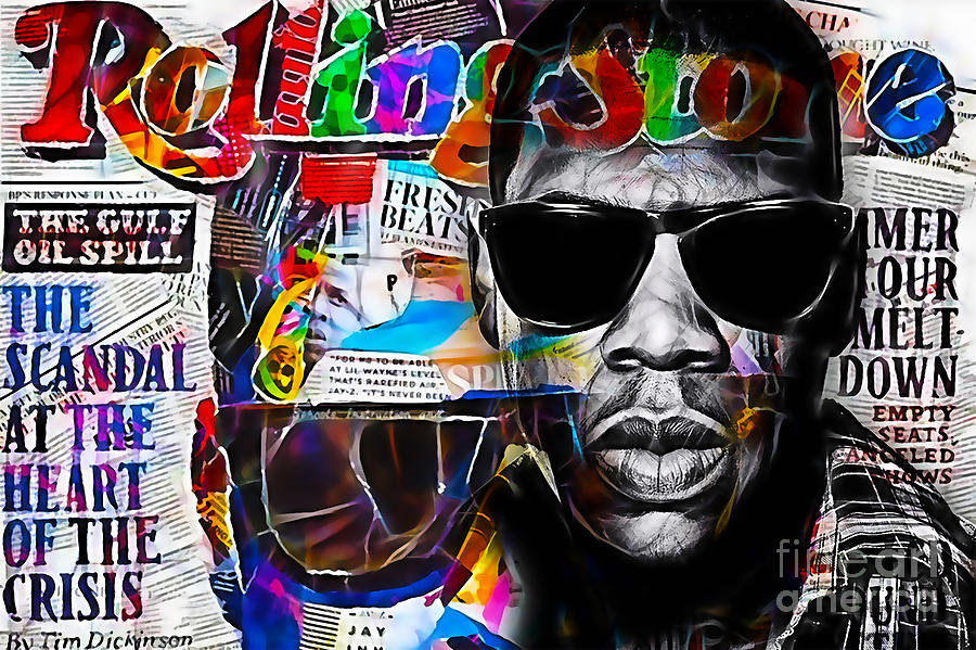 Jay Z Collection #23 Mixed Media by Marvin Blaine