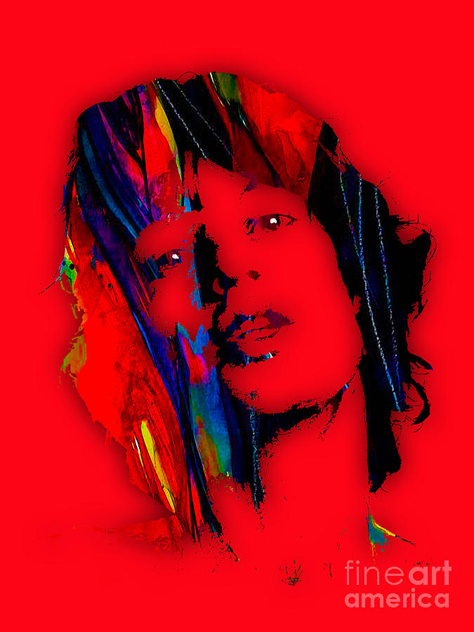 Mick Jagger Mixed Media - Mick Jagger Collection #13 by Marvin Blaine