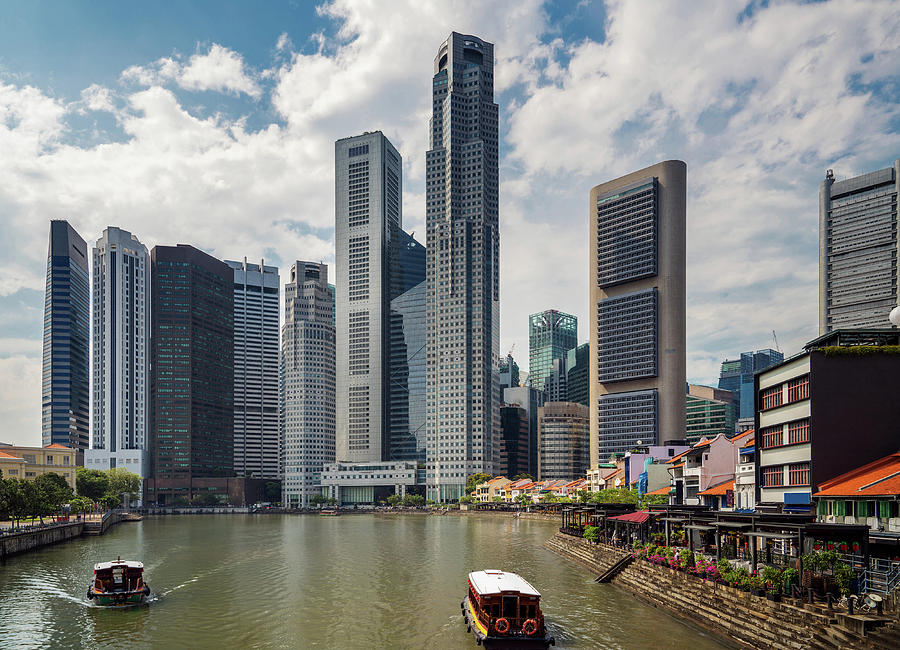Singapore city #24 Photograph by Anek Suwannaphoom