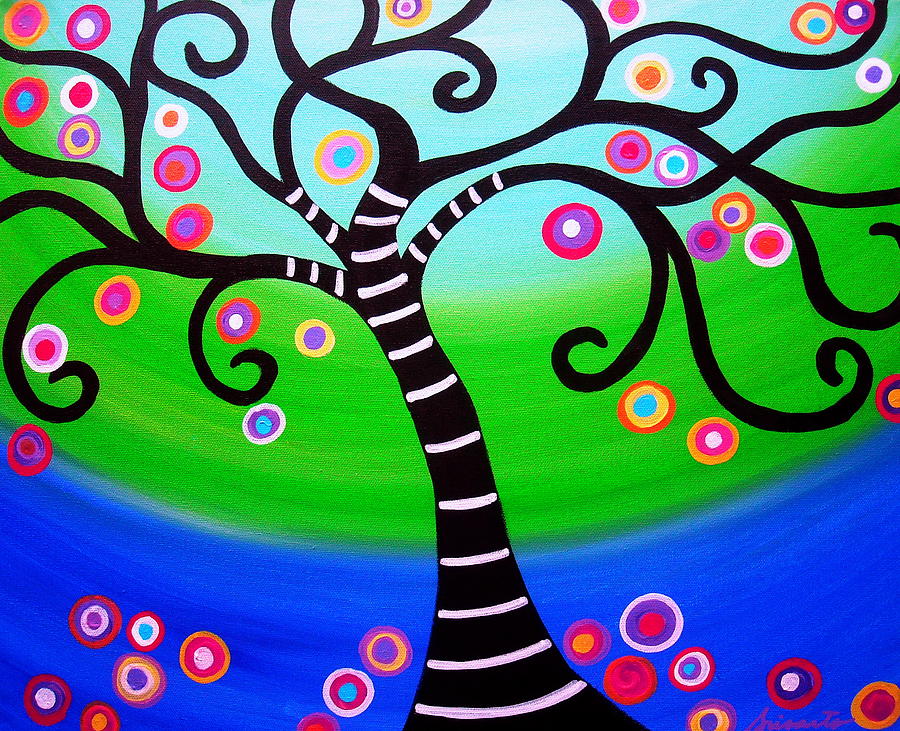 Tree Of Life #24 Painting by Pristine Cartera Turkus