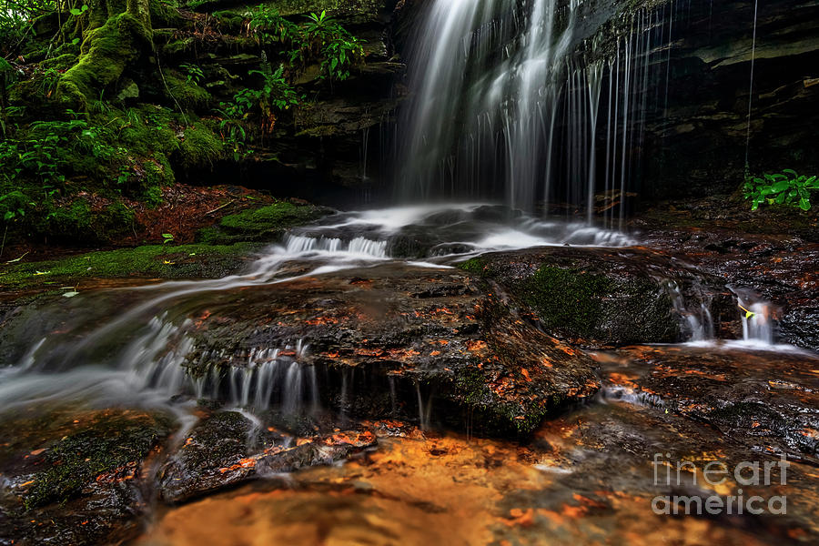 West Virginia Waterfall #24 Photograph by Thomas R Fletcher
