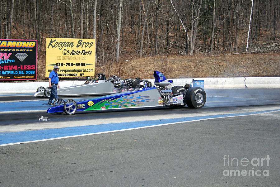 2452 04-19-2015 Lebanon Valley Dragway Photograph by Vicki Hopper