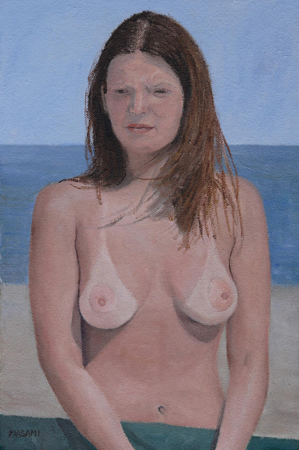 Beach Girl #25 Painting by Masami Iida