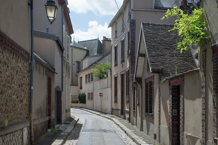 Chartes France Street Scene Digital Art by Carol Ailles - Pixels