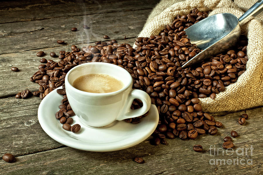 Espresso And Coffee Grain #25 Photograph by Gualtiero Boffi
