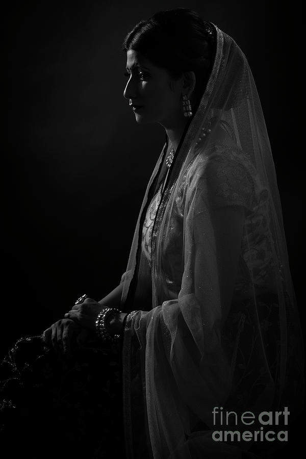 Portrait of Indian Lady #25 Photograph by Kiran Joshi