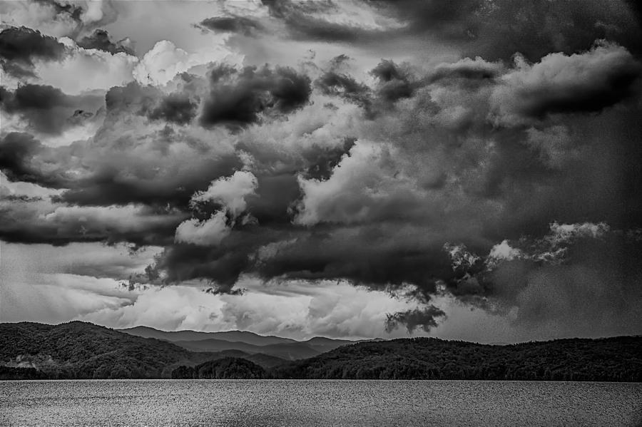 Stormy Landscape Over Lake Jocassee South Carolina #25 Photograph by Alex Grichenko