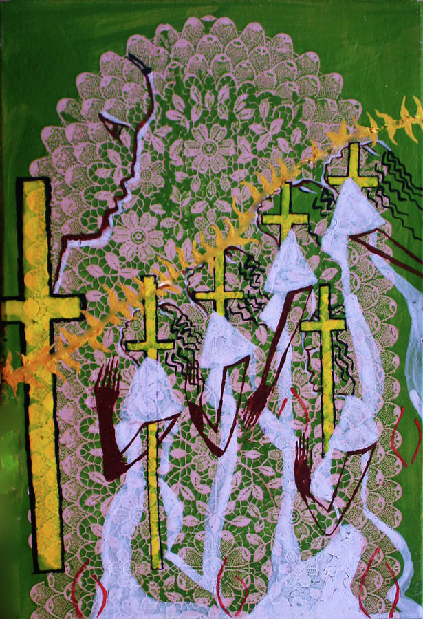 The Wise Virgins #25 Painting by Gloria Ssali