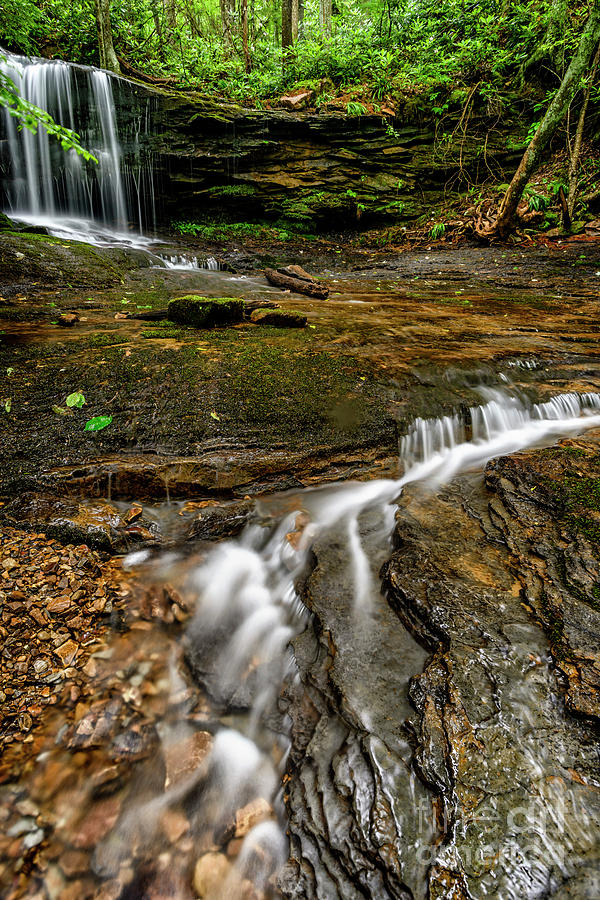West Virginia Waterfall #25 Photograph by Thomas R Fletcher