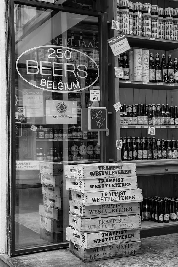 Beer Photograph - 250 Beers Belgium by Georgia Clare