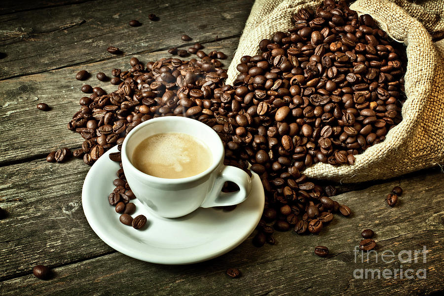 Espresso And Coffee Grain #26 Photograph by Gualtiero Boffi