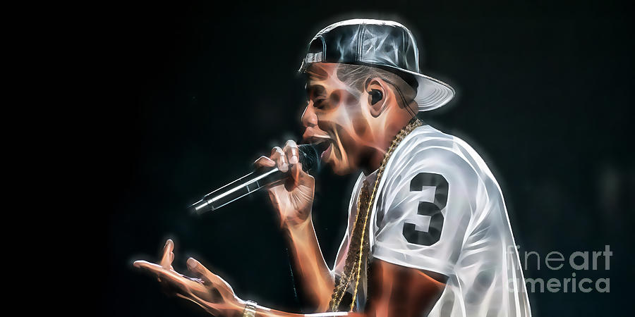 Jay Z Collection #5 Mixed Media by Marvin Blaine