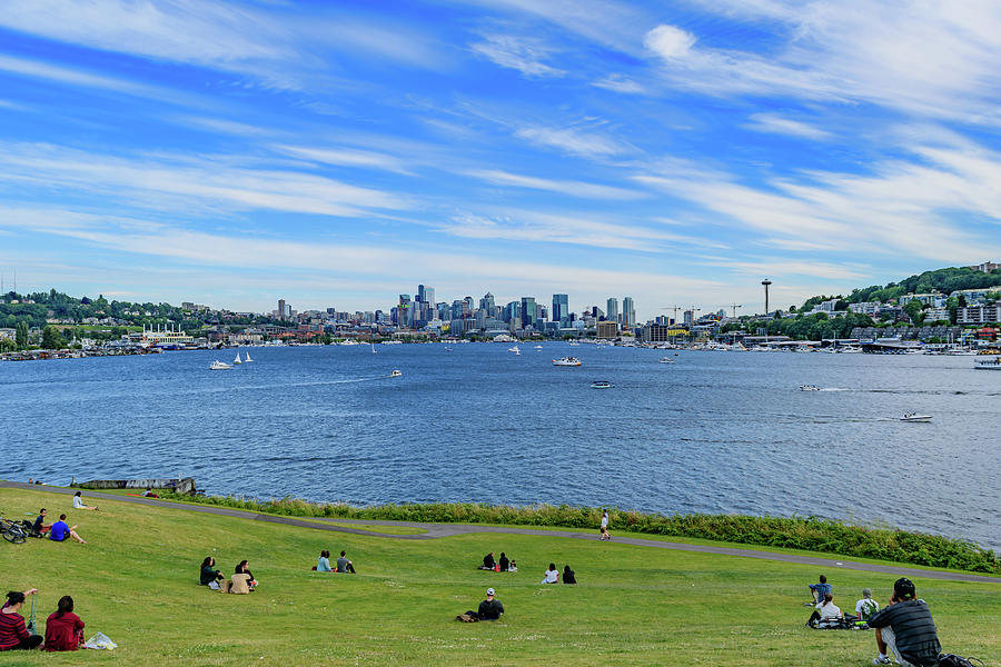 Seattle Skyline #26 Photograph by Cityscape Photography - Pixels