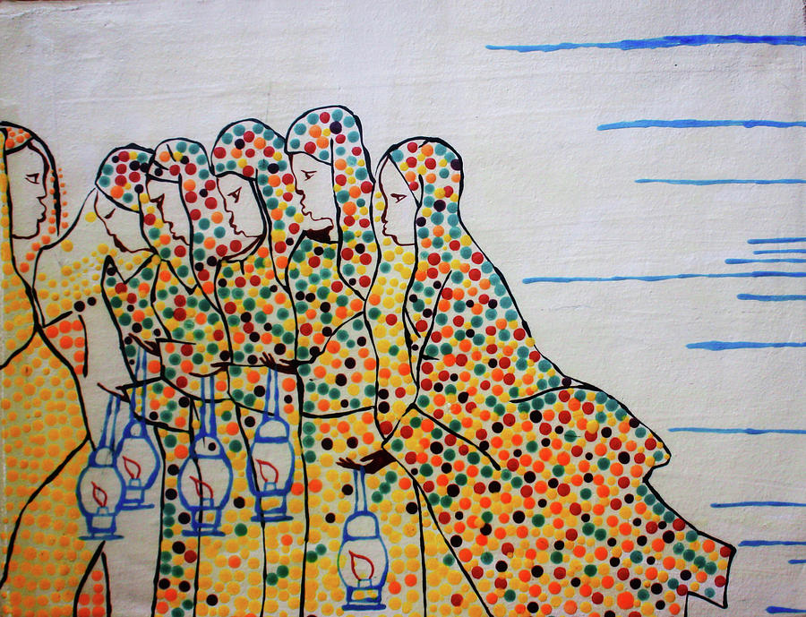 The Wise Virgins #26 Painting by Gloria Ssali