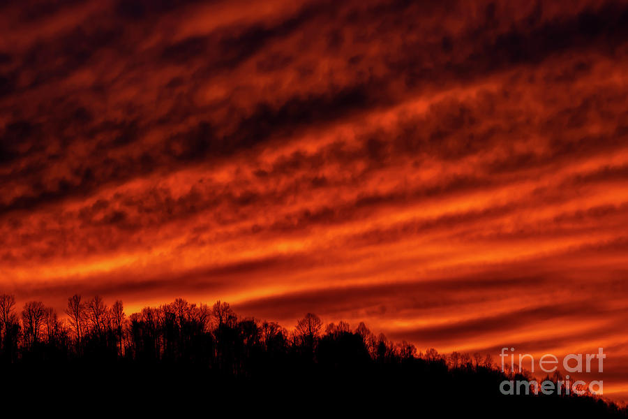 Appalachian Afterglow #27 Photograph by Thomas R Fletcher