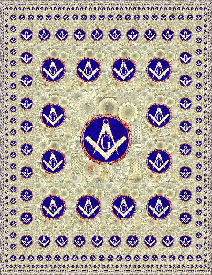 Magic Painting - Freemason, Masonic, Symbols #27 by Esoterica Art Agency