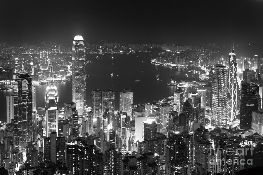 Hong Kong Photograph - Hong Kong skyline #27 by Didier Marti