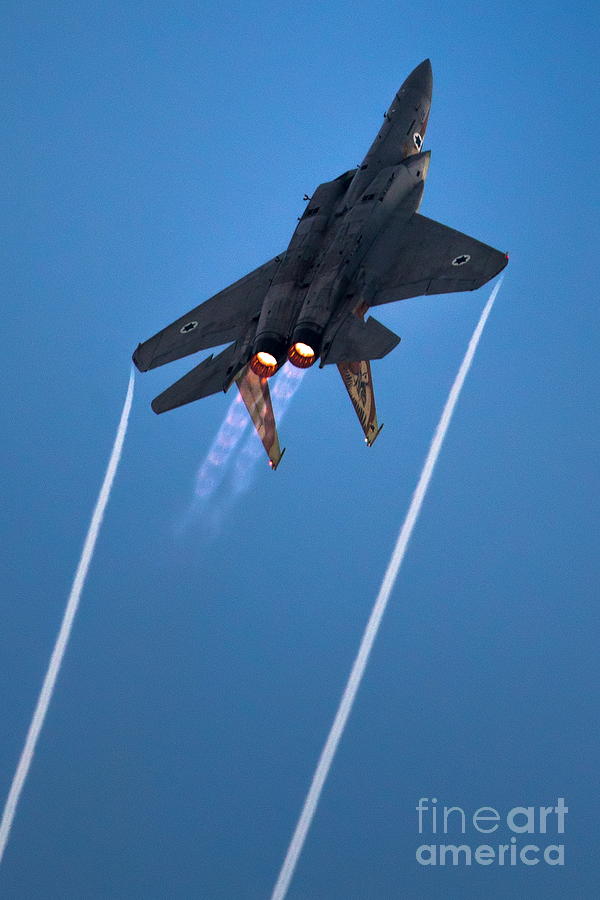 Israel Air Force F-15I Raam #27 Photograph by Nir Ben-Yosef