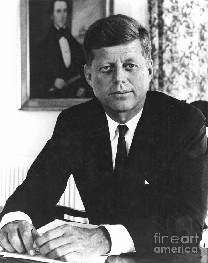 John F Kennedy #22 Photograph by Granger