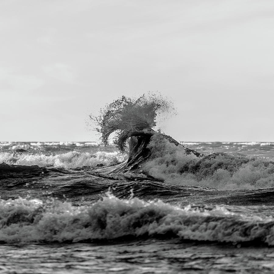 Lake Erie Waves #27 Photograph by Dave Niedbala