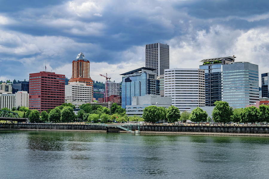 Portland Skyline Photograph By Cityscape Photography Fine Art America