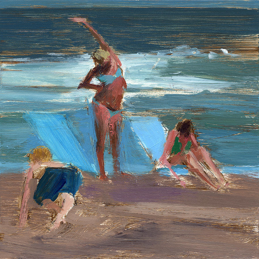 Summer Painting - Untitled #229 by Chris N Rohrbach